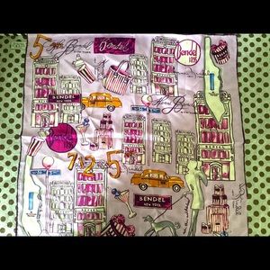 New without tags. Henri bendel silk scarf